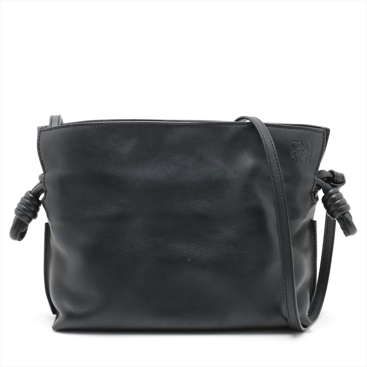 LOEWE ロエベ アナグラム フラメンコクラッチ ナッパレザー 巾着