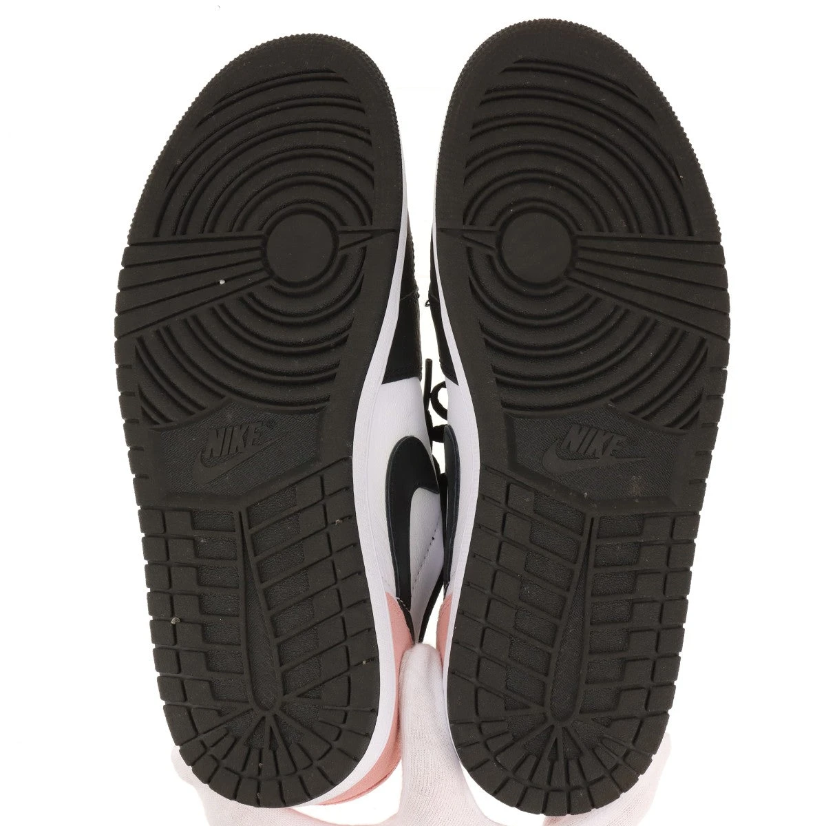 ナイキ AIR JORDAN 1 RETRO LOW OG レザー×スエード スニーカー 27