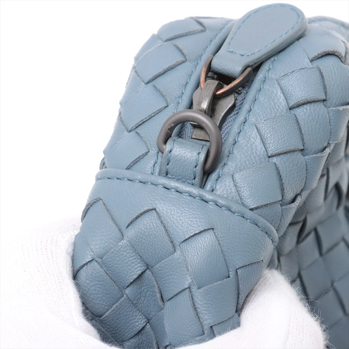 ボッテガ・ヴェネタ(ミラー付き) BOTTEGAVENETA ボッテガヴェネタ ポーチ ミラー 鏡 付き - メルカリ