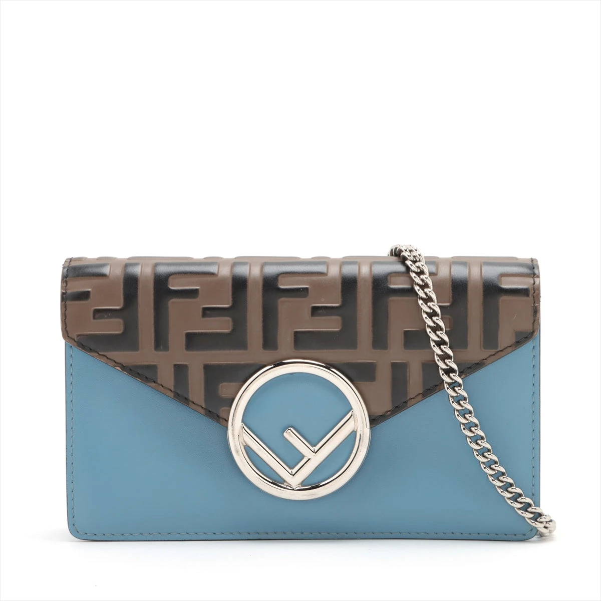 FENDI(フェンディ) ショルダーバッグ - 26325 優勢 ライトブルー  