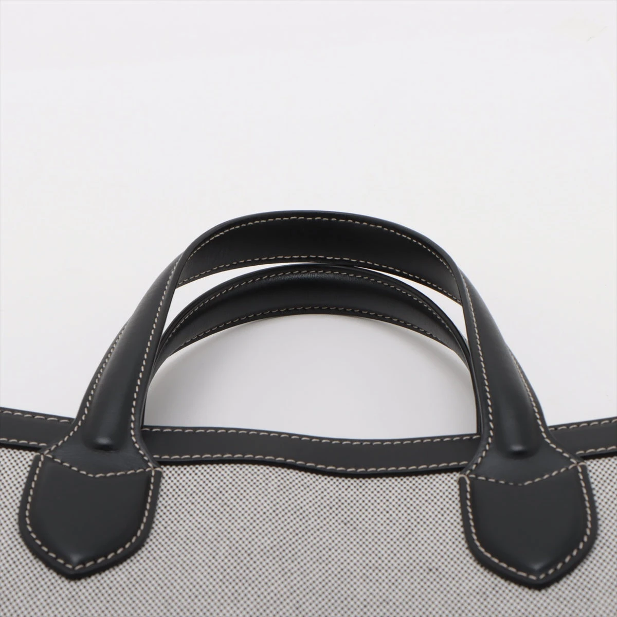 【美品】バーバリー トートバッグ 2way ショルダー レザー×キャンバス 黒 BURBERRY バーバリー トートバッグ メンズ レディース 縦型 2way