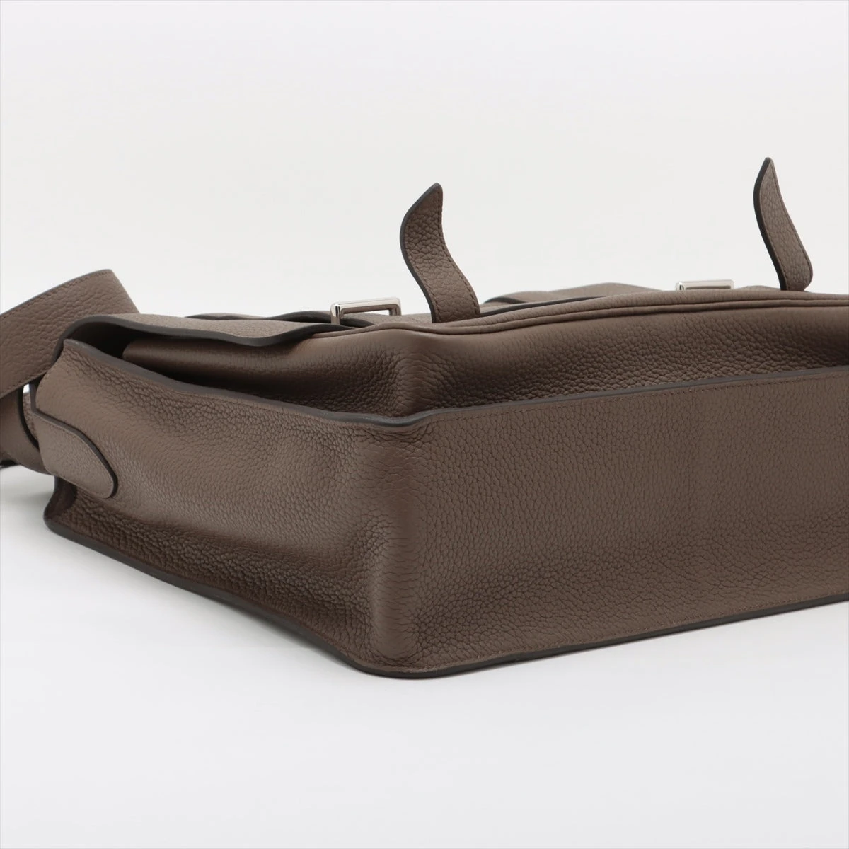 エルメス スティーブブザス35 トリヨンクレマンス トープ シルバー金具