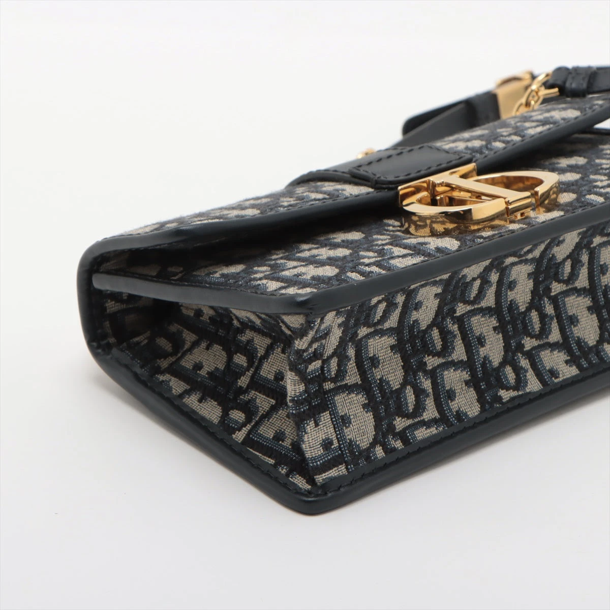 クリスチャンディオール オブリーク モンテーニュ キャンバス×レザー