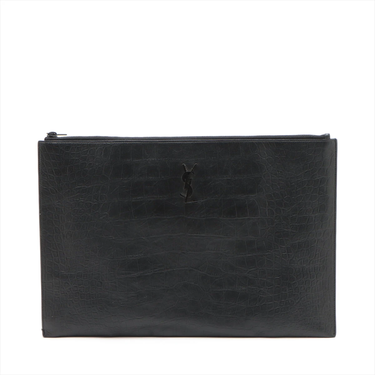 週末特別値下げSAINTLAURENT サンローラン クラッチバッグ クロコ型 クロコ+バッグ Saint Laurent(サンローラン) - 海外通販のBUYMA