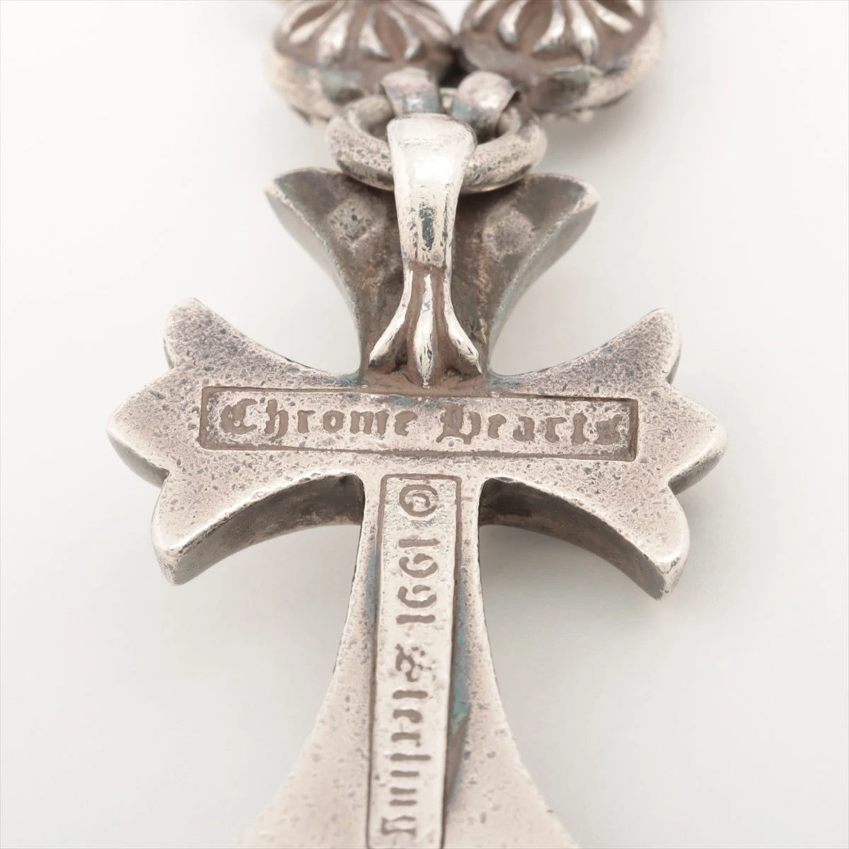 クロムハーツ スモールCHクロス ネックレス 925 118.5g クロス