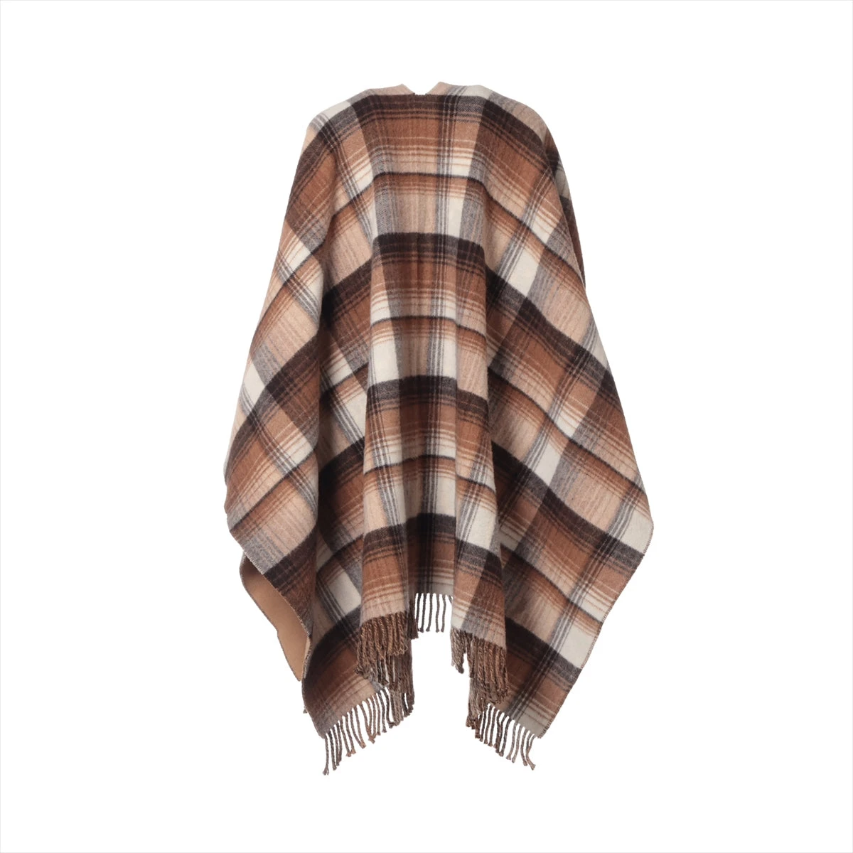 グッチ ウール ポンチョ 145×185cm ユニセックス ブラウン