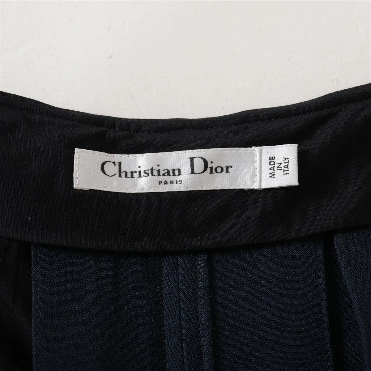 クリスチャンディオール ウール×シルク パンツ I38 レディース