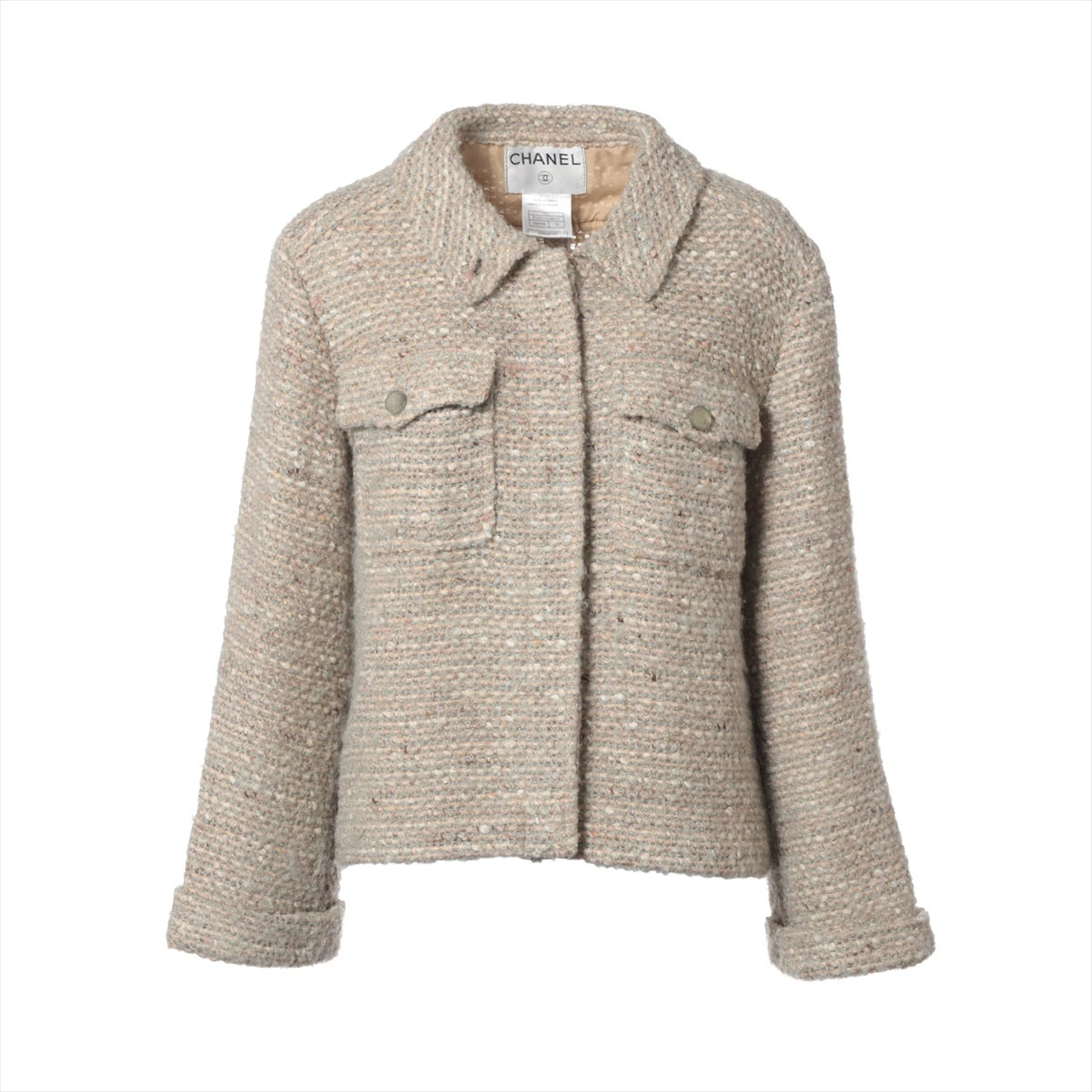 シャネルココボタンジャケット38