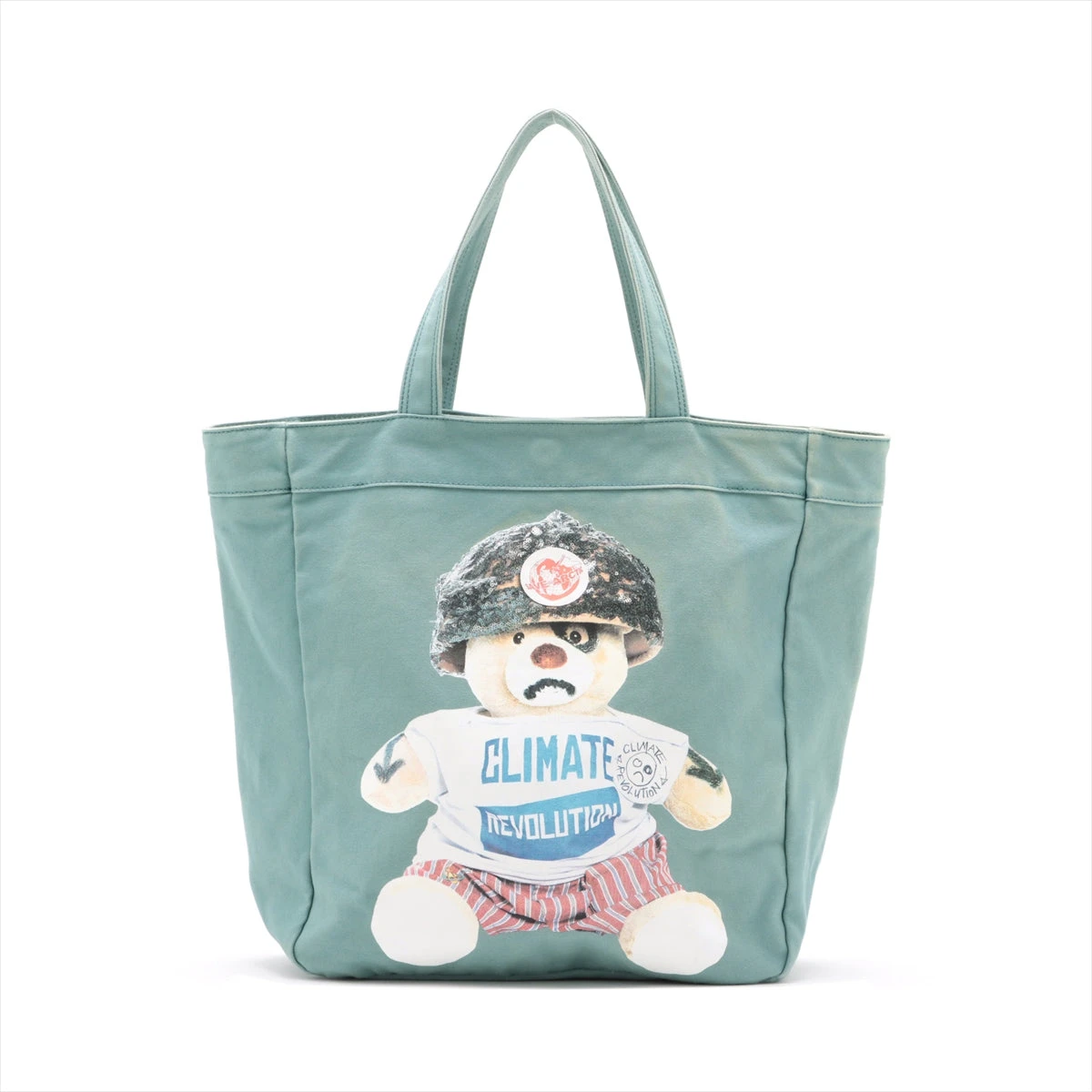ヴィヴィアンウエストウッド キャンバス トートバッグ グリーン