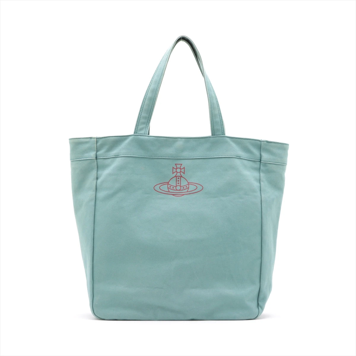 未使用級 ヴィヴィアンウエストウッド トートバッグ A4収納 グリーン 総柄 未使用級 ヴィヴィアンウエストウッド トートバッグ A4収納