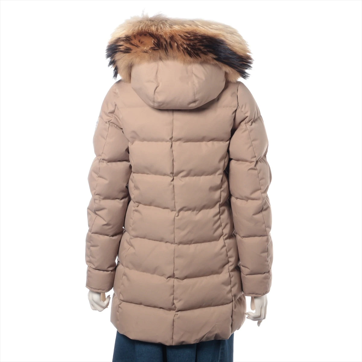超美品 ピレネックス レディース ダウンコート ベージュ GRENOBLE 