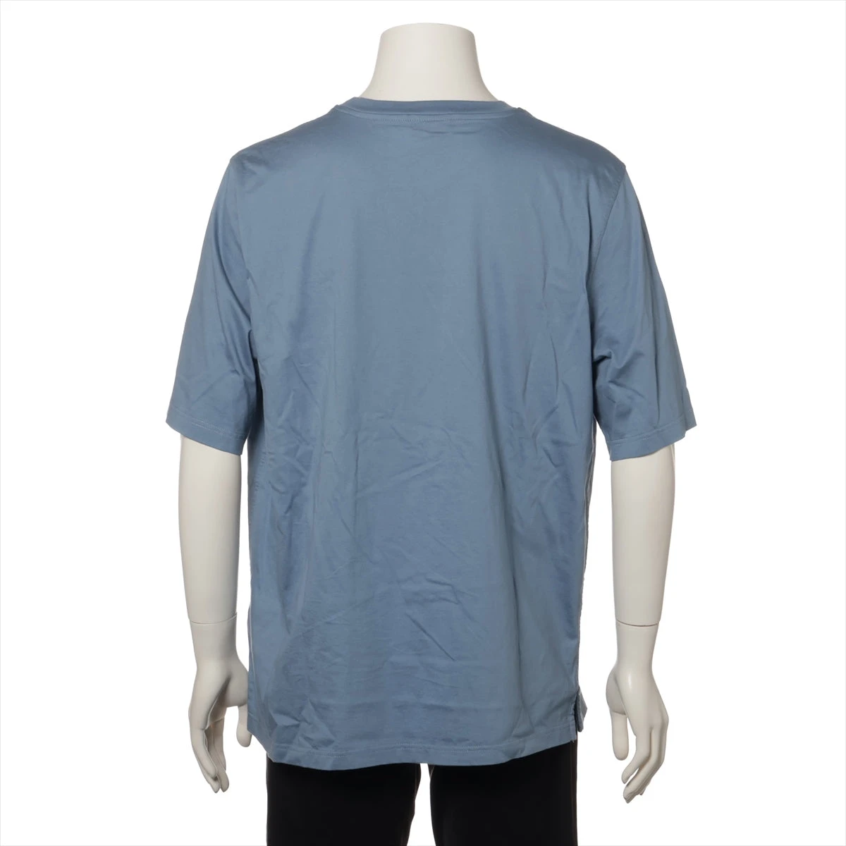 エルメス　貴重なTシャツ　カットソー　ブルーリボン エルメス 貴重なTシャツ カットソー ブルーリボン トップス