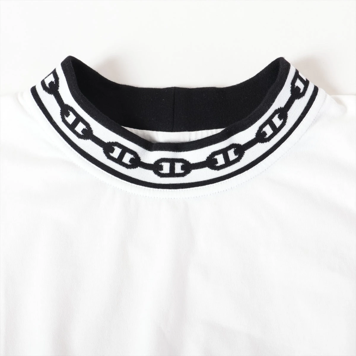 エルメス シェーヌダンクル コットン Tシャツ 36 レディース