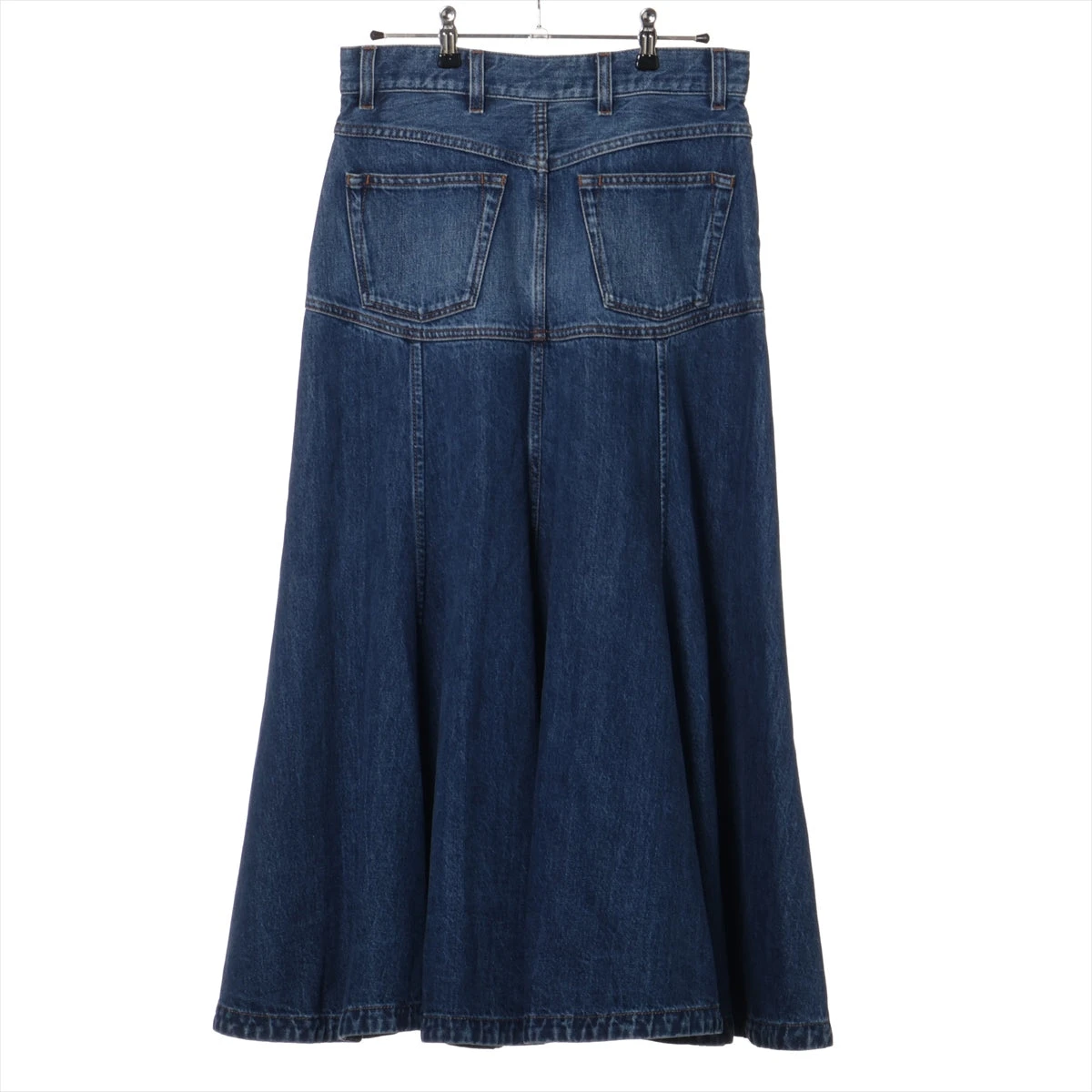超美品　クロエスカート Chloé シルクジャカード＆ルレックス製ギャザーマキシスカート