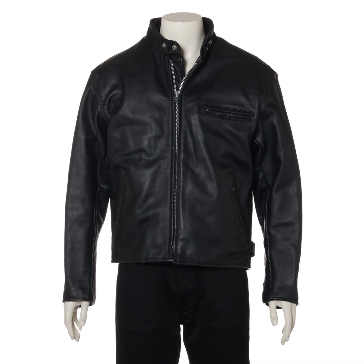 美品✨schott ショット 38サイズ M レザージャケット ライナー 黒 中古 ショット ライナー付 レザーライダースジャケット size38 メンズ