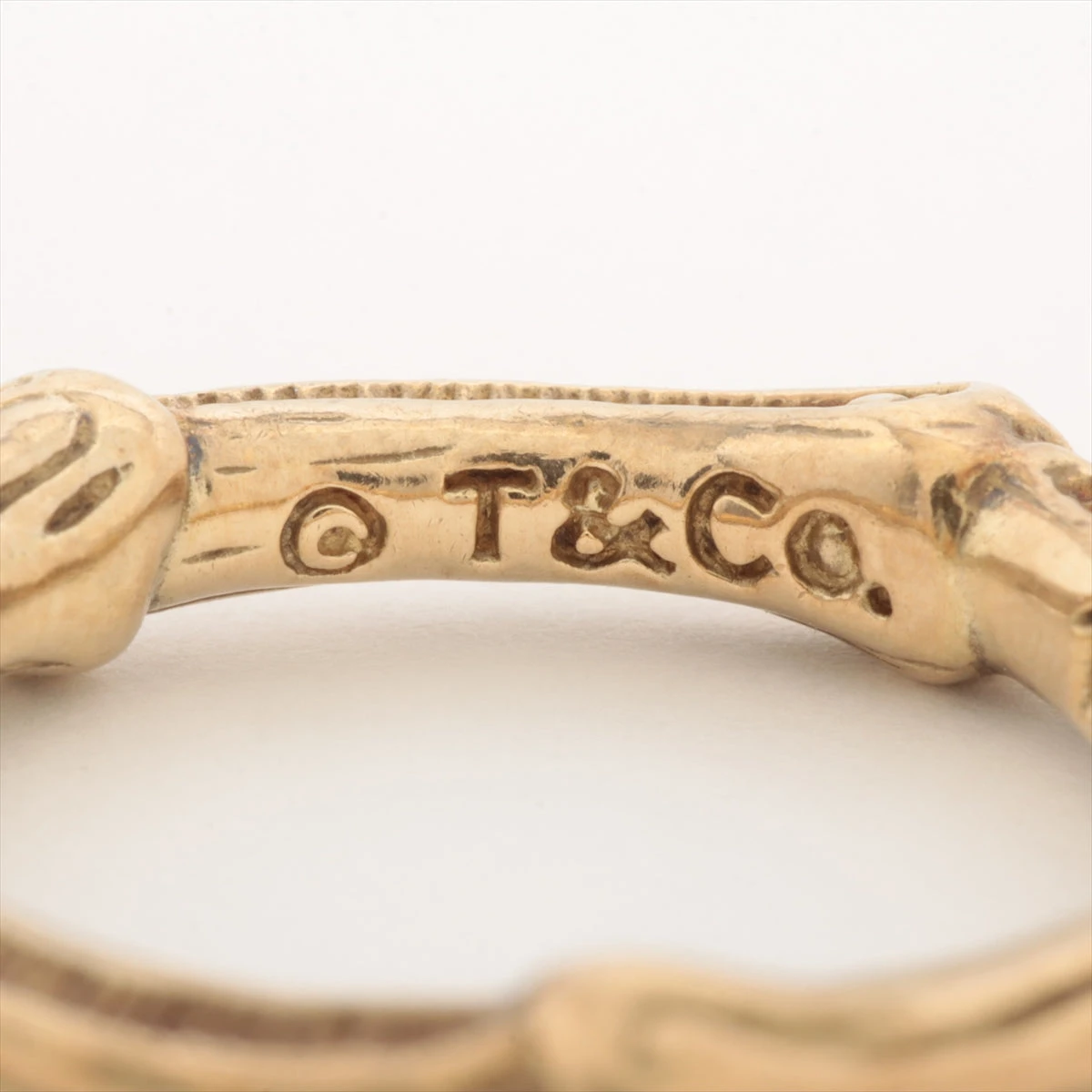 美品　ティファニー　バンブーリング Tiffany & Co. - Tiffany 約15号 バンブーリング SILVER925