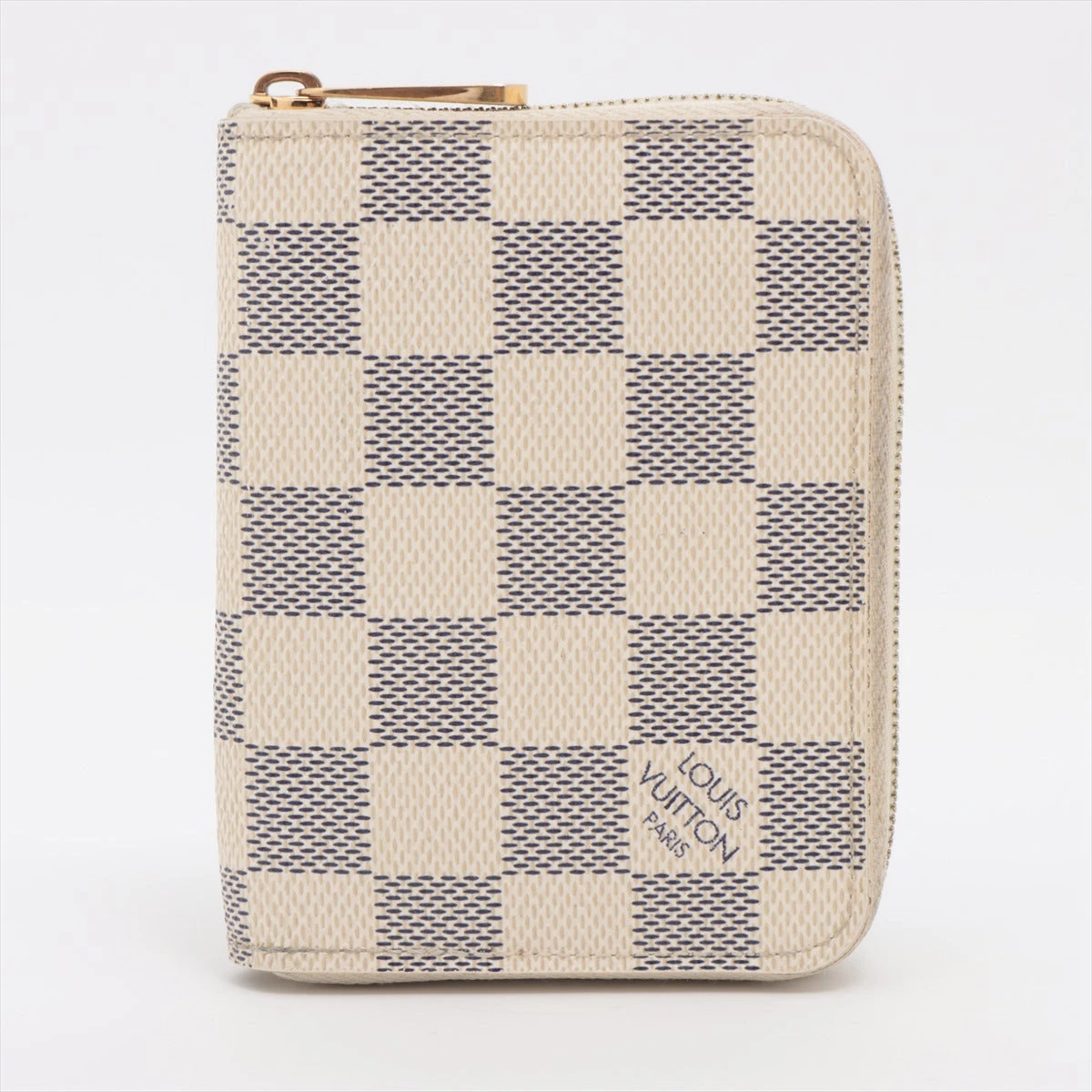 ④☆美品☆ダミエアズール♪ジッピー パース ラウンドファスナー LOUIS VUITTON ダミエアズール ジッピーコインパース N63069