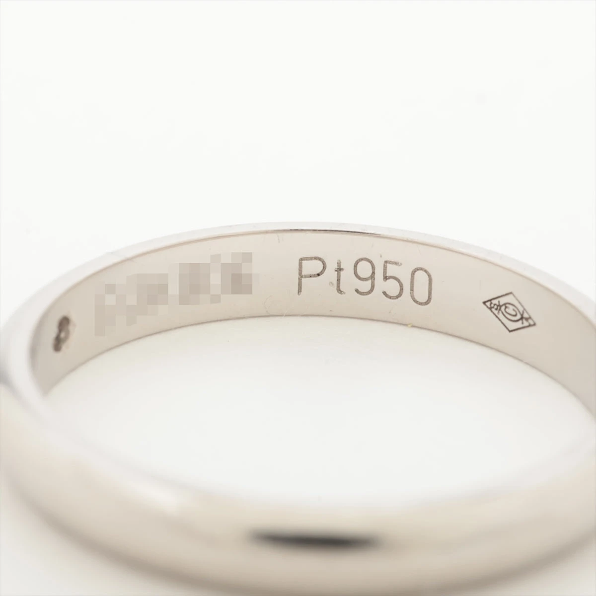 【美品】カルティエ 1P ダイヤ ウェディング リング 5号 6136 美品】カルティエ 1P ダイヤ ウェディング リング 5号 6136