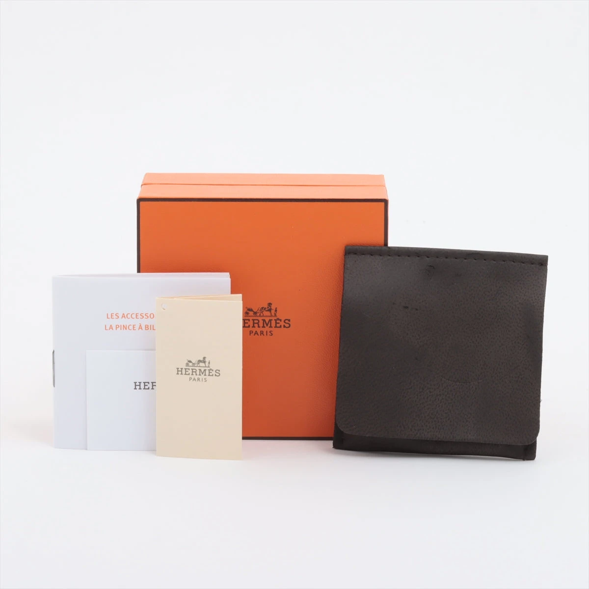 HERMES ホースシュー型マネークリップ シルバー HERMES - HERMES エルメス ホースシュー マネークリップ