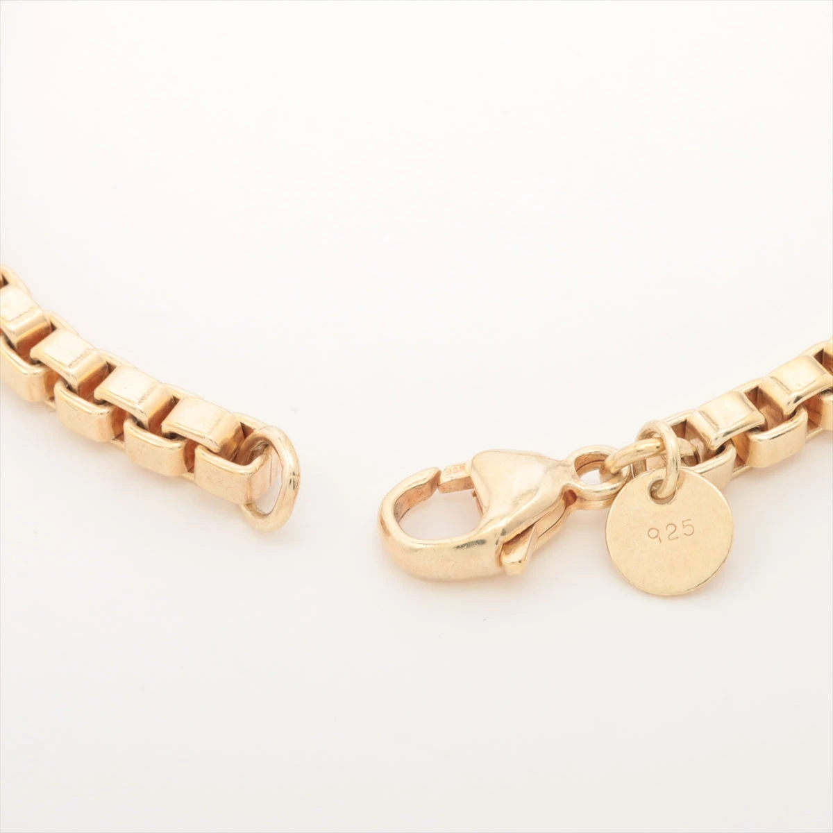 美品 TIFFANY/ティファニー ベネチアン ブレスレット ゴールド925 美品 TIFFANY/ティファニー ベネチアン ブレスレット ゴールド
