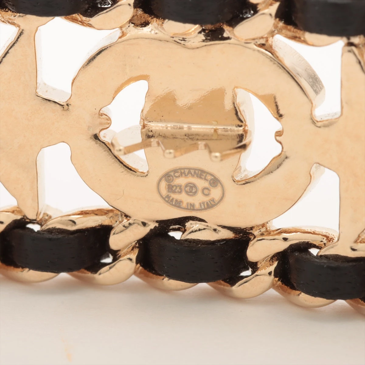 シャネル B23Cヘアクリップ Bランク.