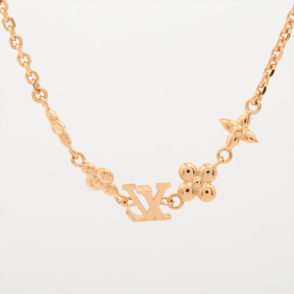 極美品‌ BABY LOUIS 金色のネックレスLouis Vuitton ヴィトン M01614 ネックレス ベビールイ LE5203 ネックレス GP