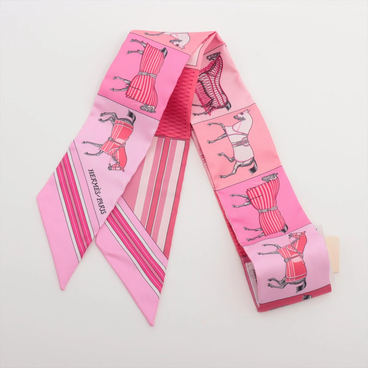 エルメス ツイリー Couvertures Nouvelles 馬着 シル