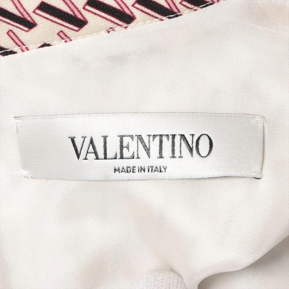 ヴァレンチノ Valentino ブラウス ロゴ プリント シルク ブラウス VALENTINO(ヴァレンチノ) VLOGO printed blouse総柄シルク