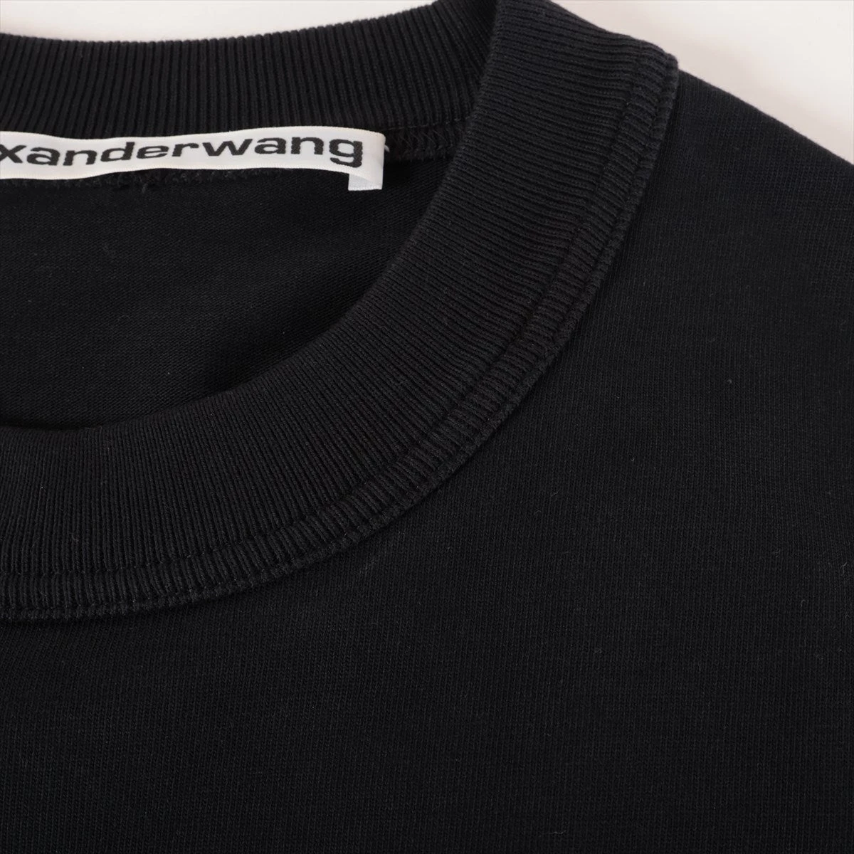 アレキサンダーワン コットン Tシャツ XS メンズ ブラック