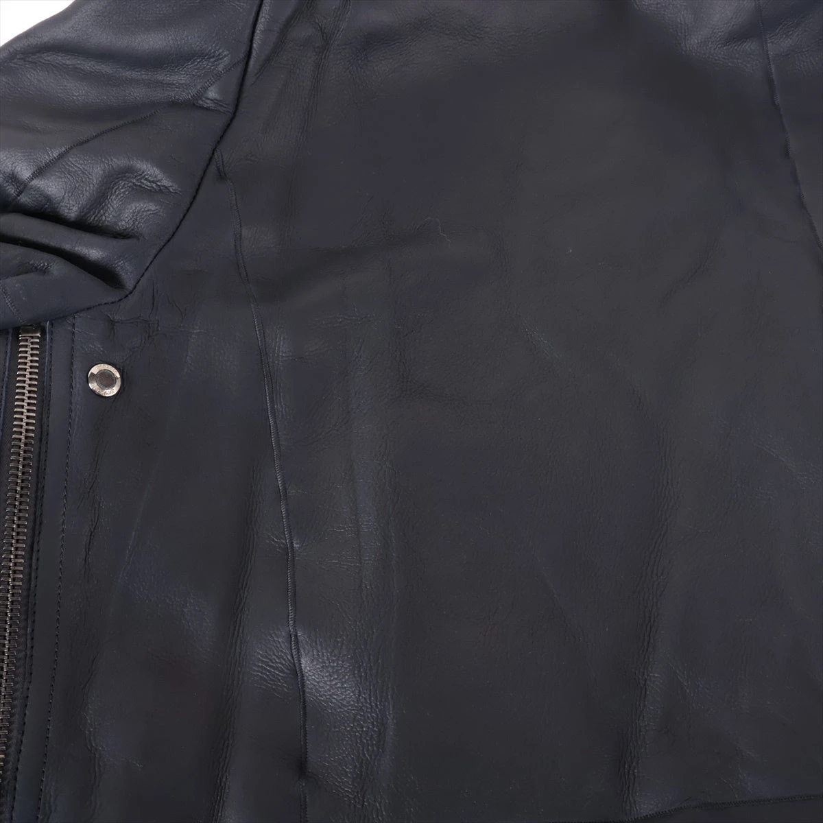 ジョルジオアルマーニ 21年 ラム ムートンコート EU54 メンズ ブラック