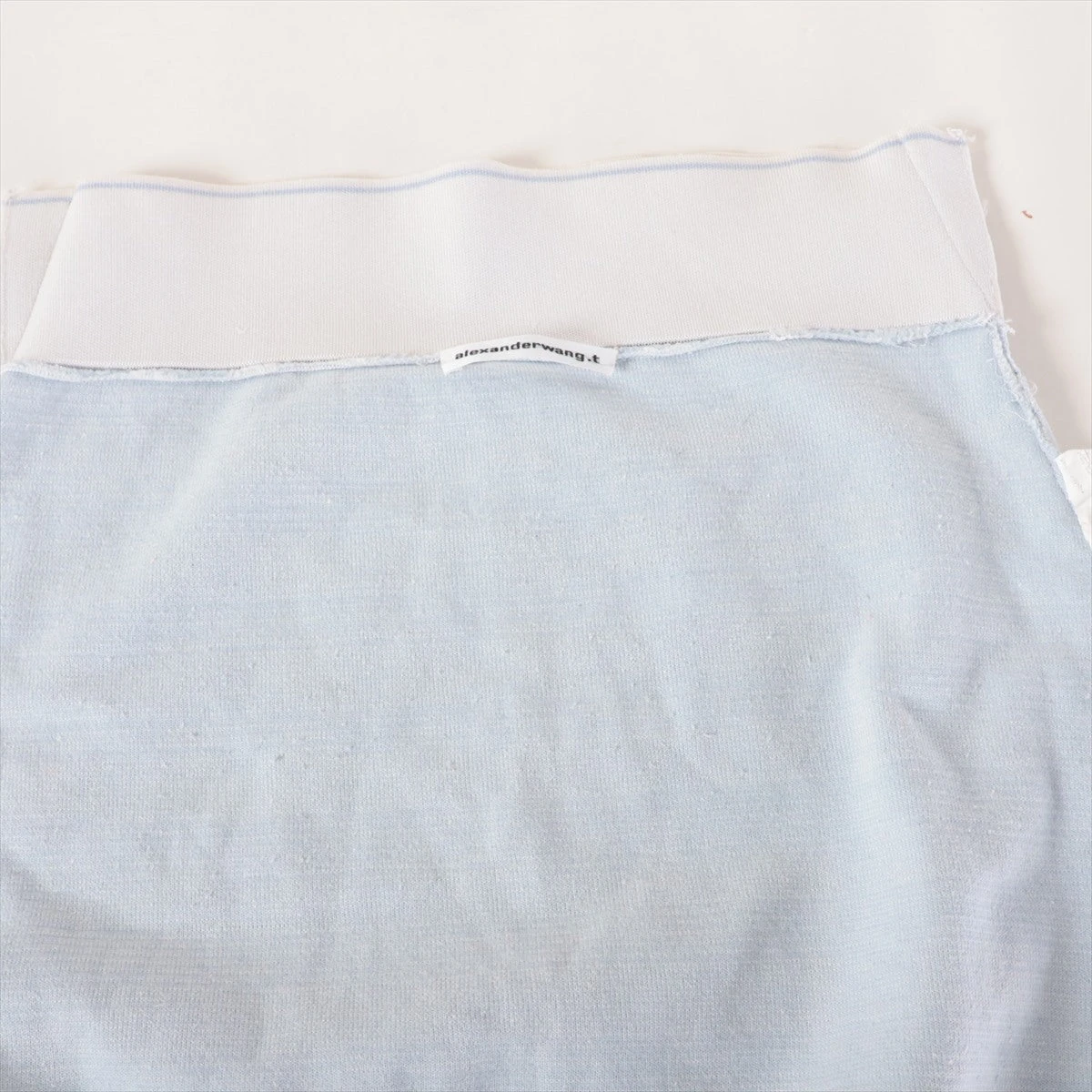 アレキサンダーワン コットン セットアップ L レディース ライトブルー 