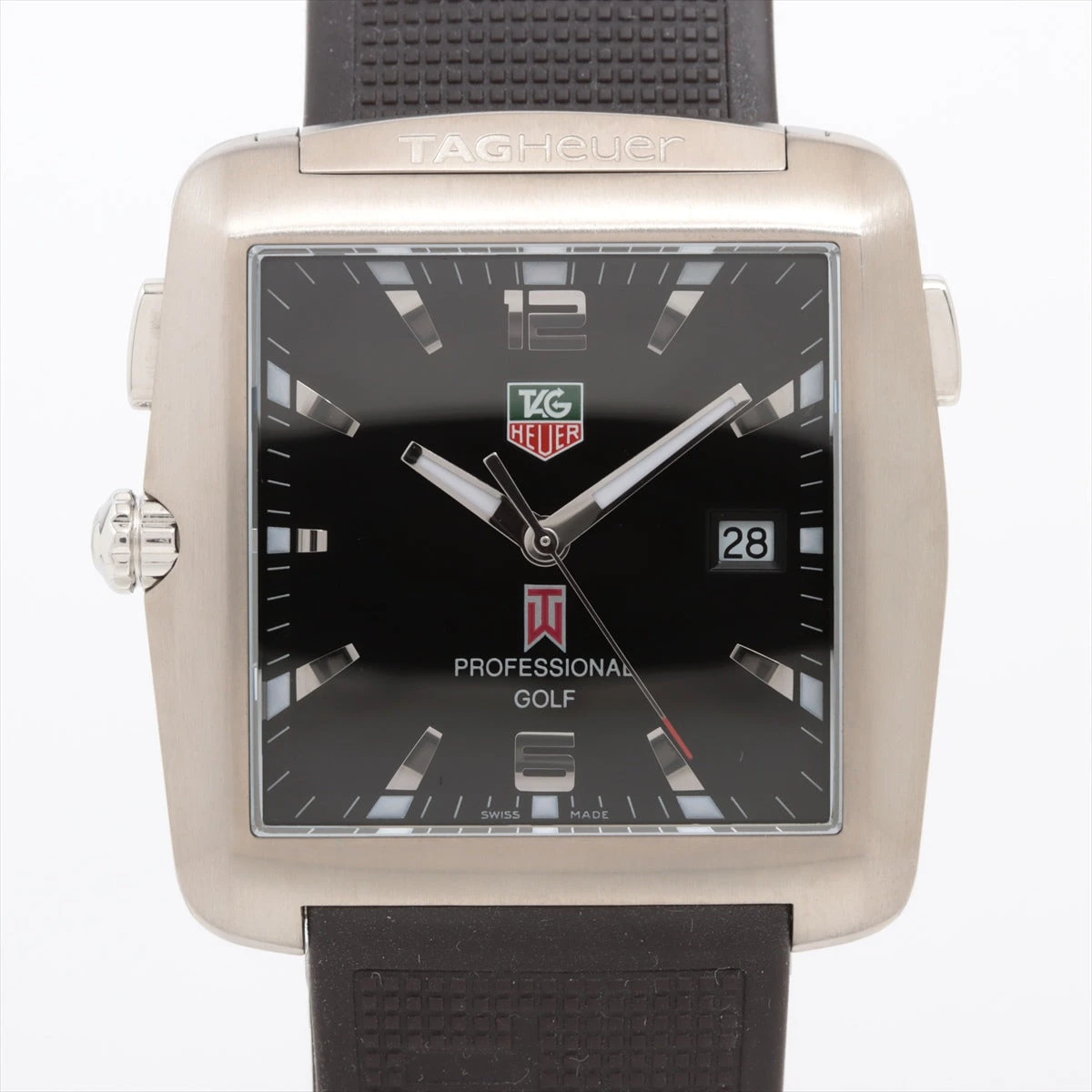 ジャンク TAG HEUER タグホイヤー WD1410-G-20 ブラック TAG HEUER