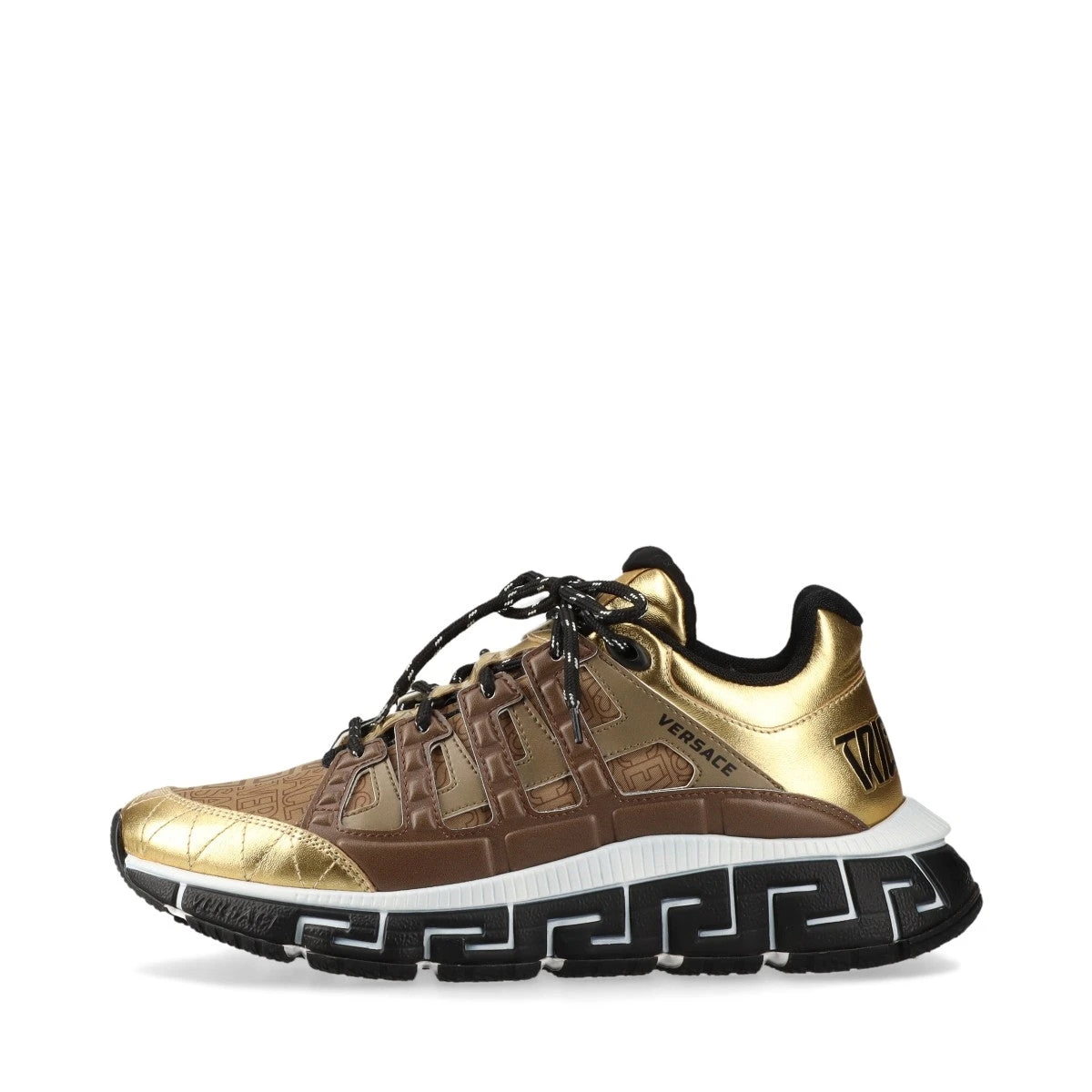tomo　VERSACE トライグレカ　ゴールド スニーカー tomo VERSACE トライグレカ ゴールド スニーカー tomo VERSACE