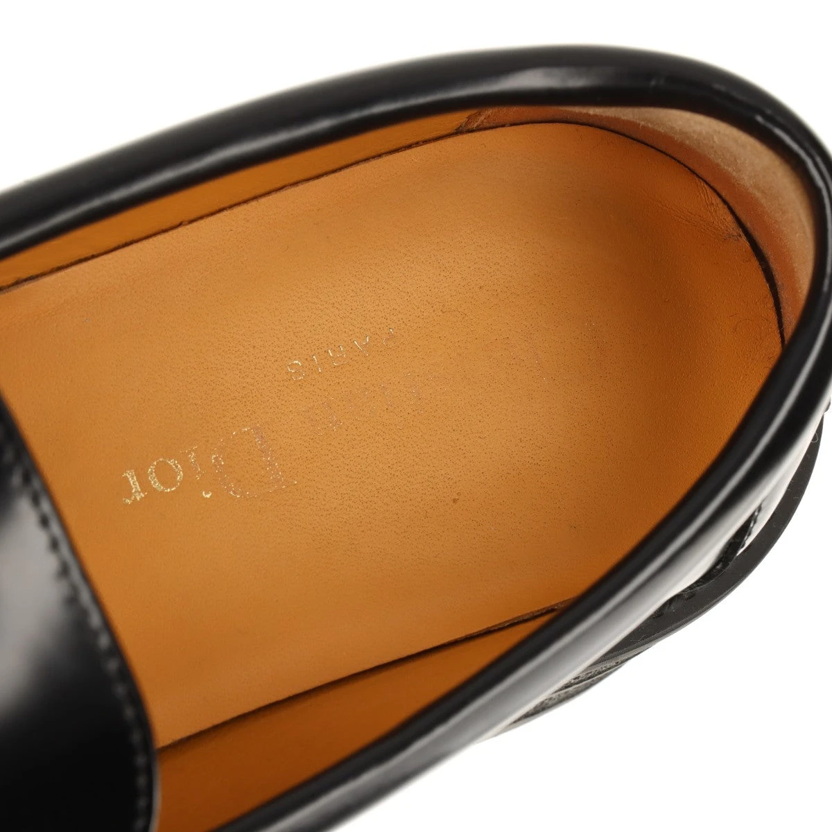 クリスチャンディオール DIOR BOY レザー ローファー 37