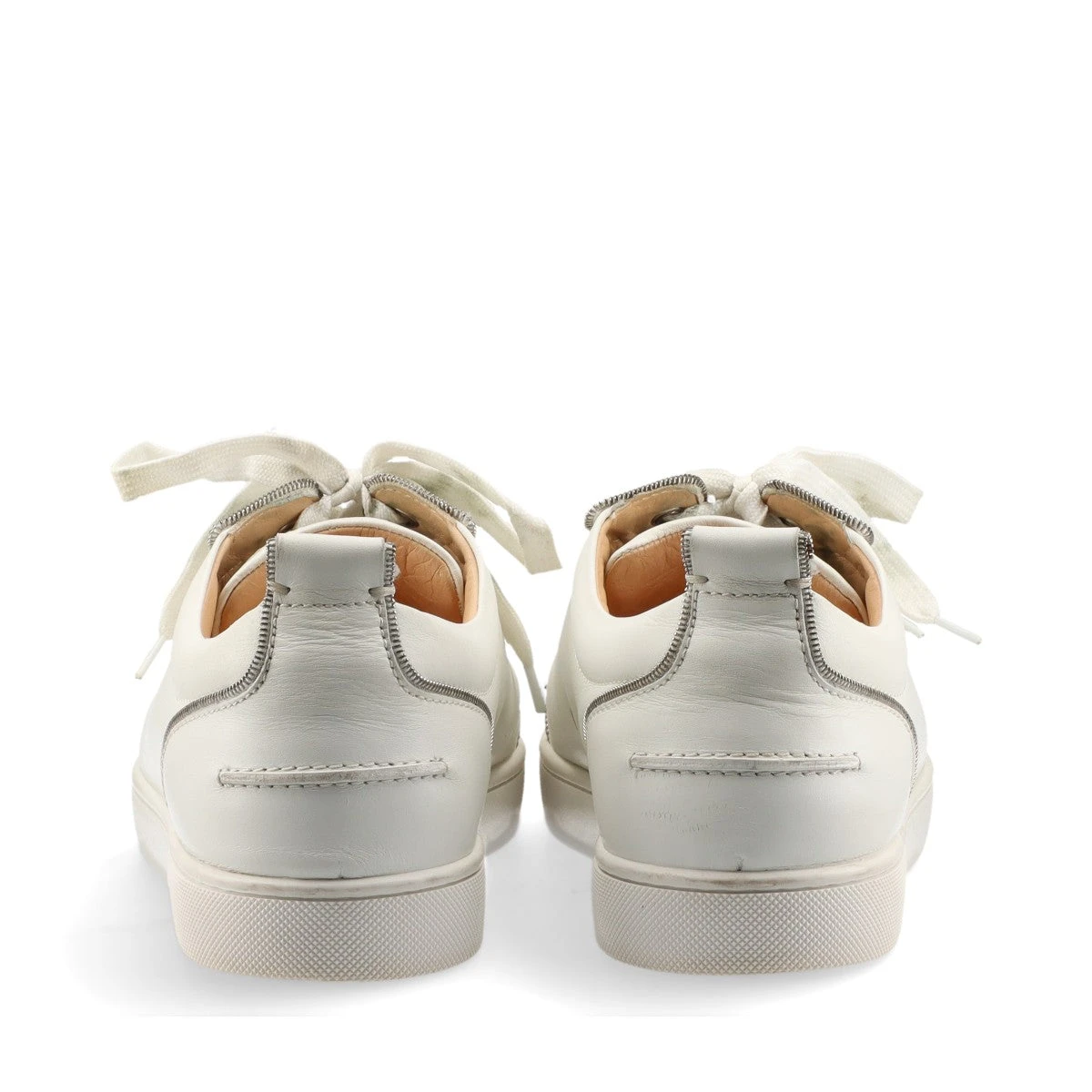 クリスチャンルブタン スパイク レザー スニーカー ホワイト クリスチャンルブタン スパイク レザー スニーカー ホワイト