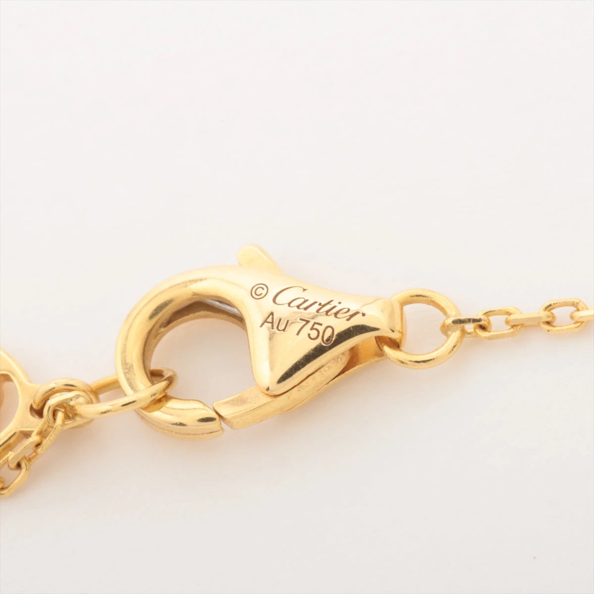 カルティエ ダムール XS ダイヤ ネックレス 750(YG) 2.0g CRB7224517 
