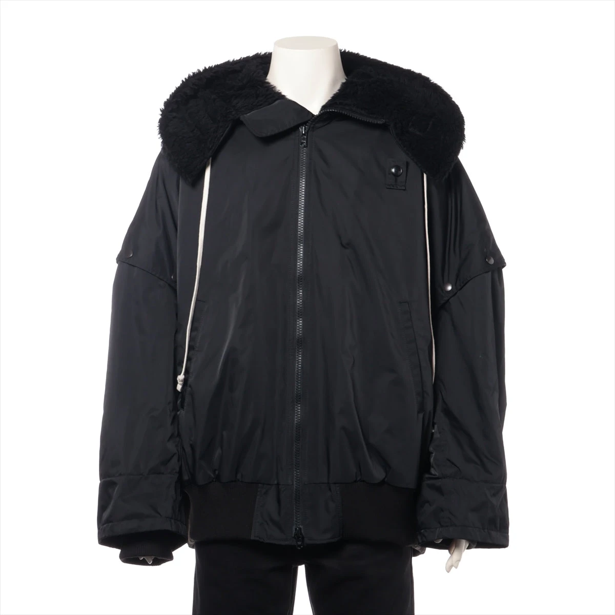 レギュレーションヨウジヤマモト ポリエステル 中綿ジャケット 4