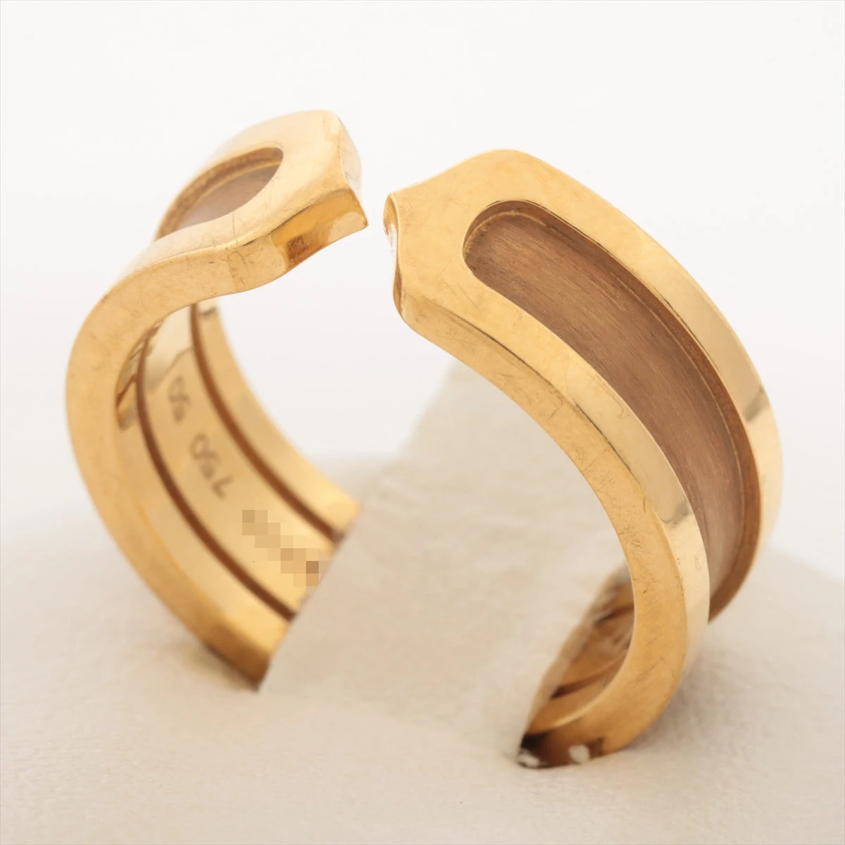 カルティエ C2 リング 750(YG) 6.9g 50 A3205338｜中古ブランド品  