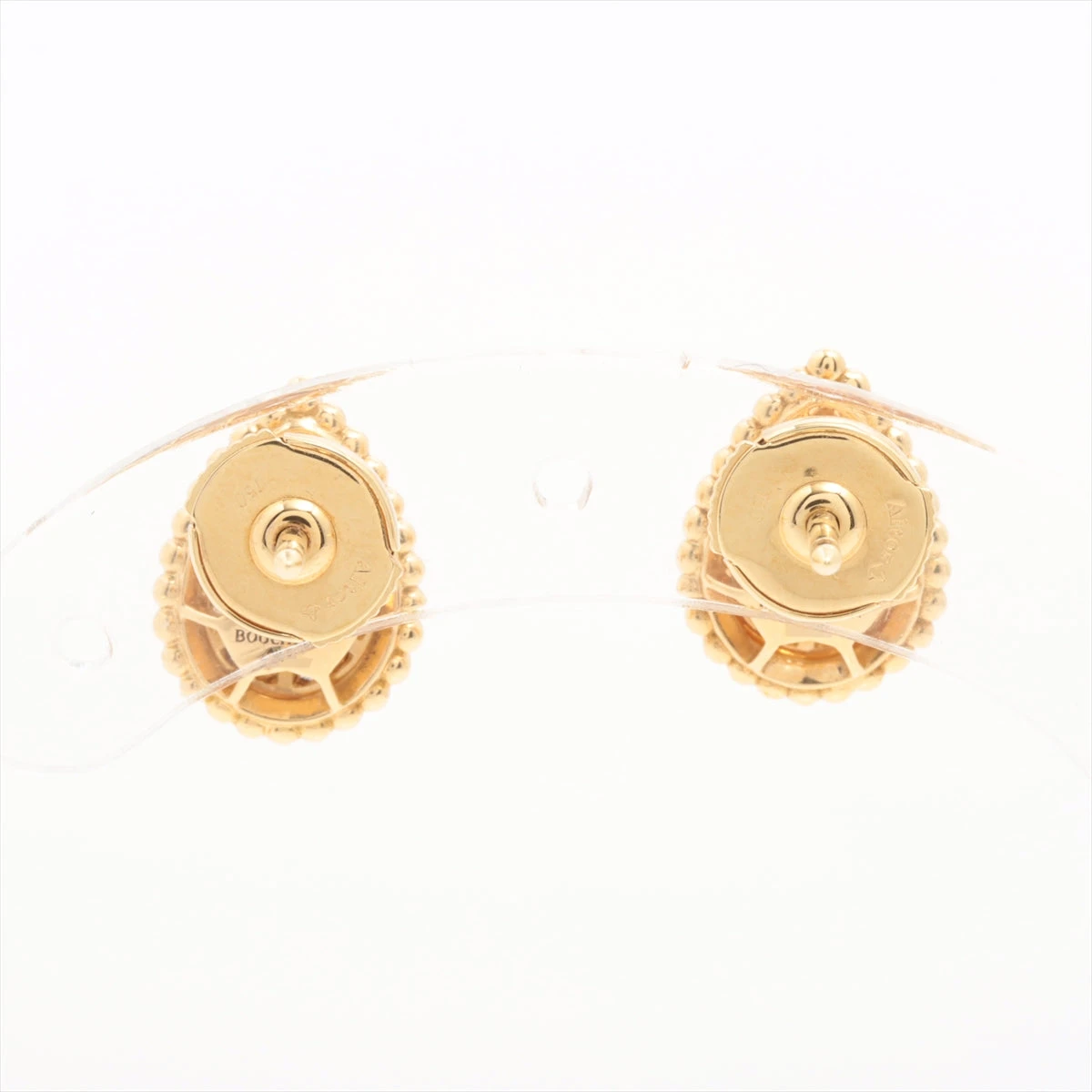 美品　ブシュロン セルパンボエム エクストラスモール ダイヤ ピアス　YG ブシュロン(Boucheron)ブシュロン セルパンボエムスモール