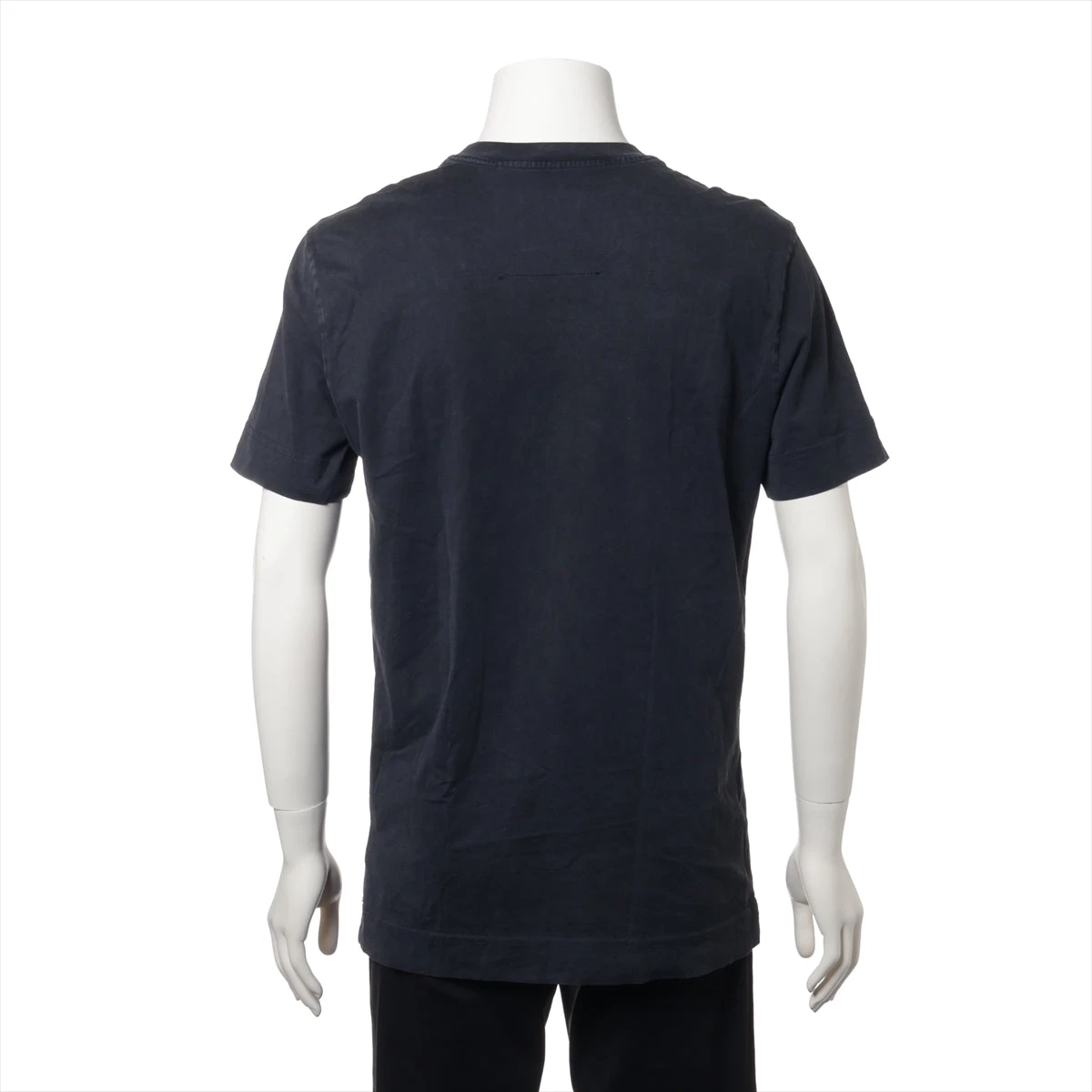 ジバンシィ コットン Tシャツ M メンズ ブラック BM716G3Y7M 前身頃穴 