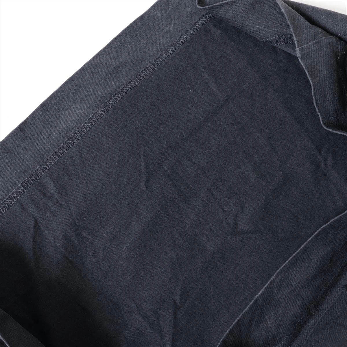 ジバンシィ コットン Tシャツ M メンズ ブラック BM716G3Y7M 前身頃穴 