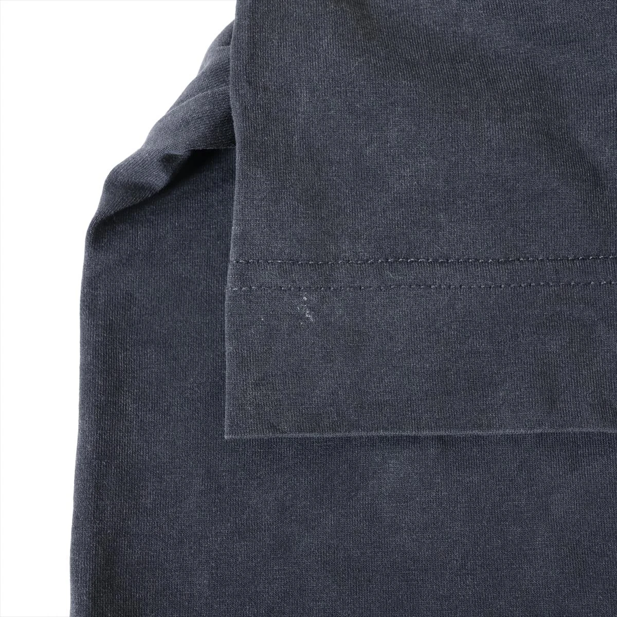 ジバンシィ コットン Tシャツ M メンズ ブラック BM716G3Y7M 前身頃穴
