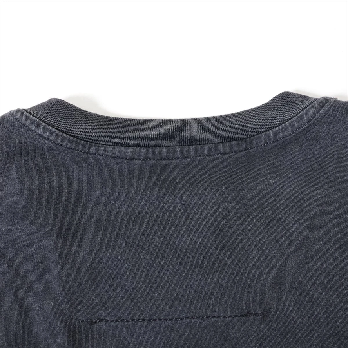 ジバンシィ コットン Tシャツ M メンズ ブラック BM716G3Y7M 前身頃穴 
