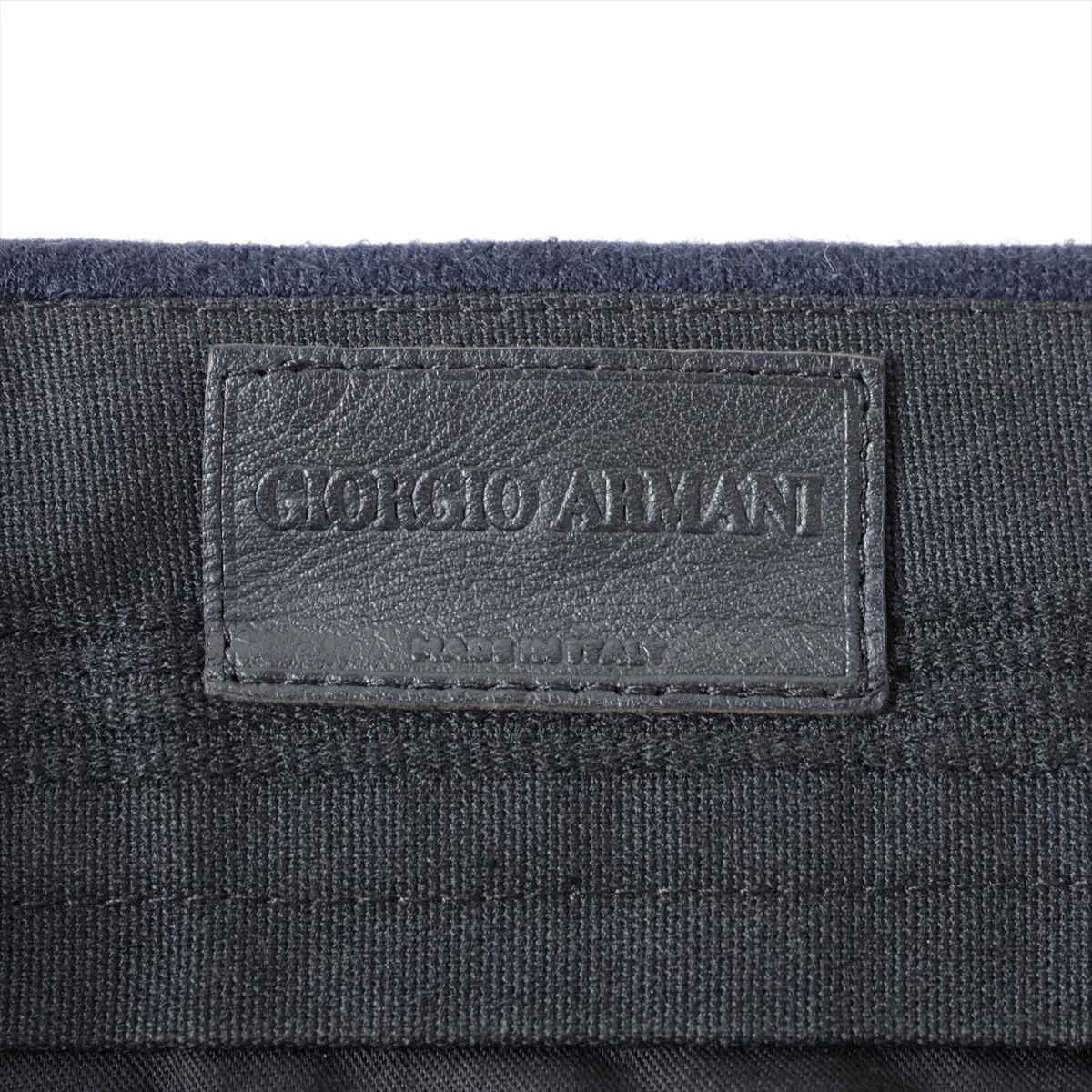 【美品】ジョルジオアルマーニ カシミア セットアップ シングル ネイビー 50 三越伊勢丹 | GIORGIO ARMANI/ジョルジオ アルマーニ_Men通販