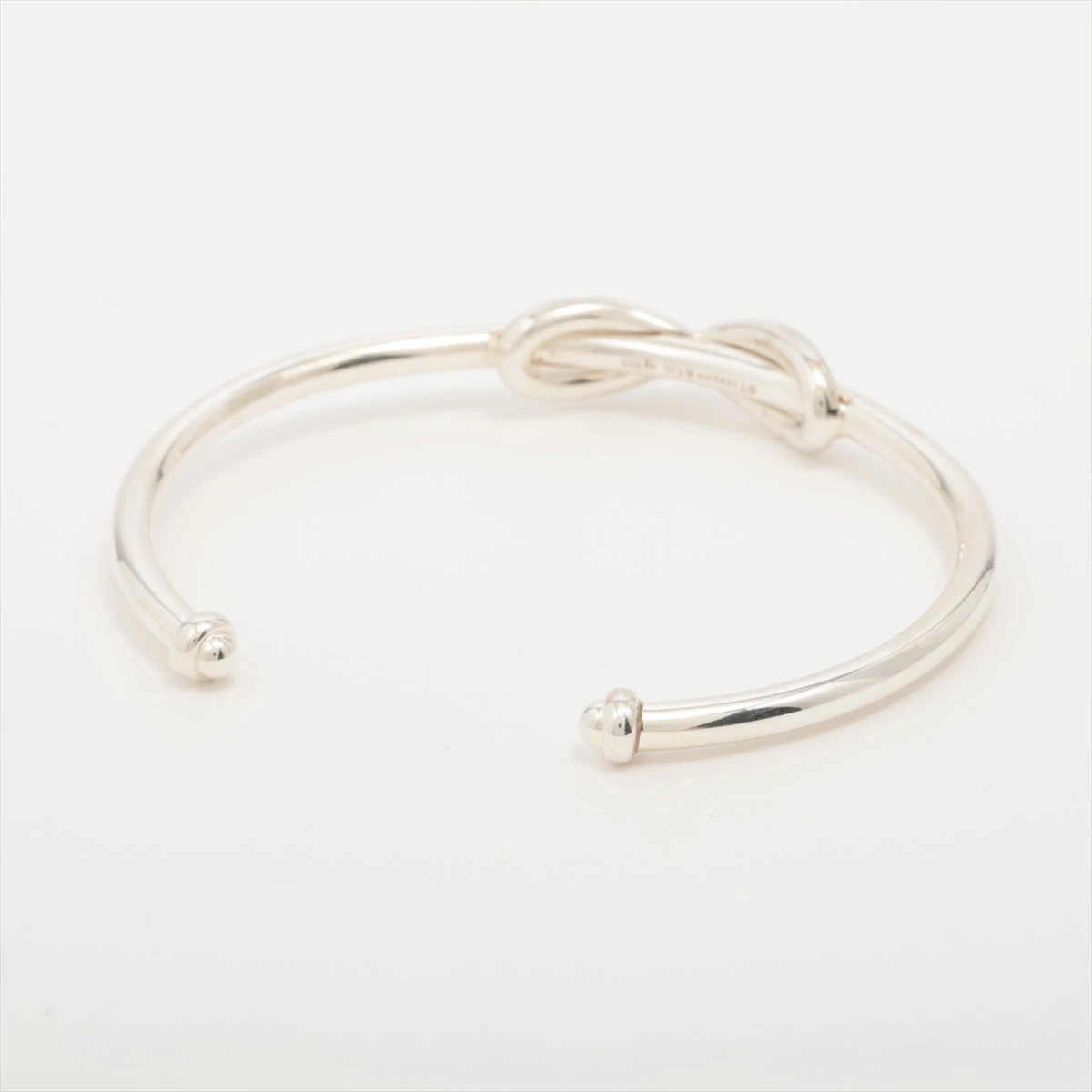 未使用級☆ティファニー バングル インフィニティ シルバー 925 ロゴ 刻印 未使用級☆ティファニー ブレスレット インフィニティ シルバー925