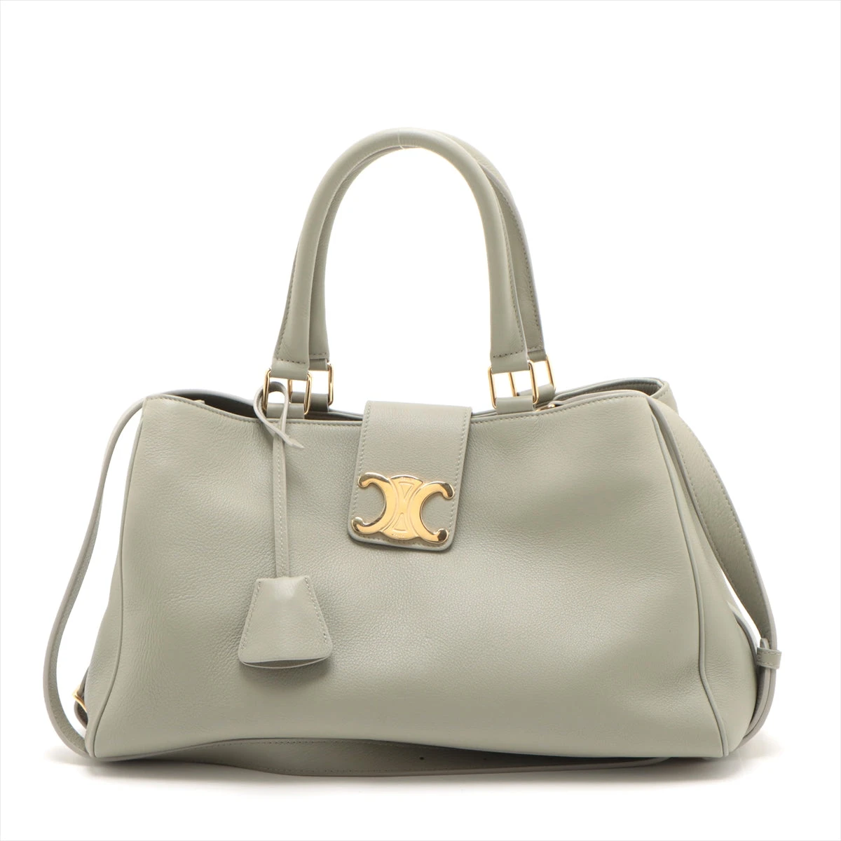 ★ CELINE ★ APPOLINE 2WAY ハンドバッグ セリーヌ ミディアム アポリーヌ レザー 2WAYハンドバッグ