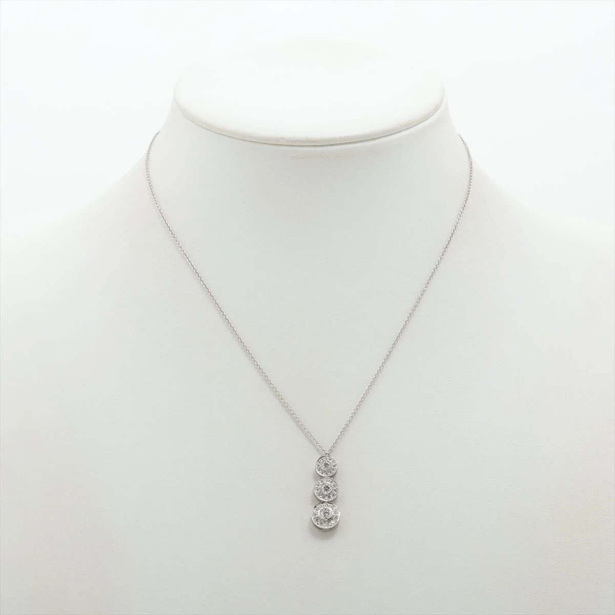 Tiffany& Co. サークレット ダイヤモンド ネックレス Pt950 TIFFANY&Co. ティファニー サークレット ダイヤモンド