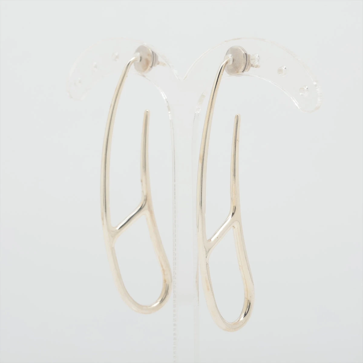 エルメス シェーヌダンクル パンク ピアス(両耳用) 925 10.5g シルバー