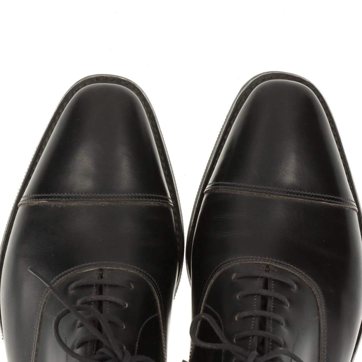 John Lobb ストレートチップ　ブラック　8 ジョンロブ レザー レザーシューズ 8E メンズ ブラック ケネット