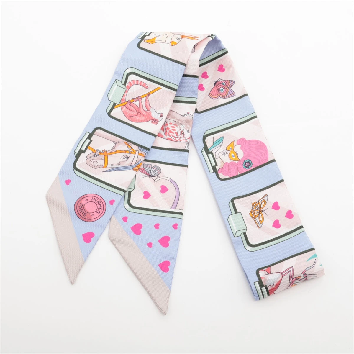 エルメス ツイリー HERMES STORY エルメス ストーリー ツイリー